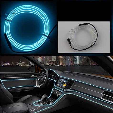 Jingxiangfeng M Atmosphere Lamps Car Interior Light Ambient Cold