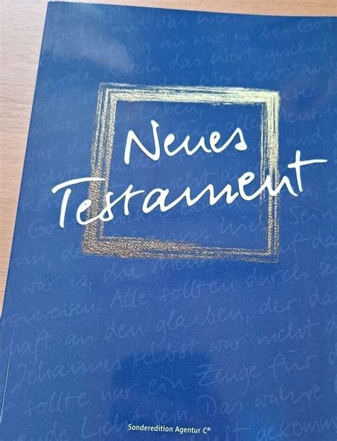 Gratis Neues Testament Nach Hoffnung F R Alle Kaufen Auf Ricardo