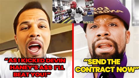 Gervonta Loses It And Challenged Floyd Mayweather For Leaking Videos