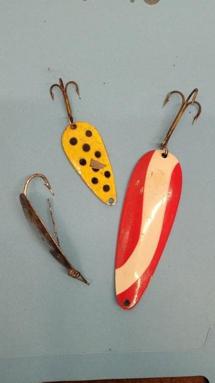 Vintage Fishing Luresspoons Live And Online Auctions On