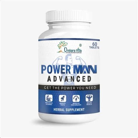 Power Man Advanced And Woman Tablet Capsules At Rs 2249 Herbal