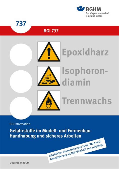 Pdf Epoxidharz Isophoron Diamin Trennwachs Bghm De Epoxidharz