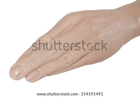 Sex Toy Close Hand Prosthesis Fisting Stock Photo Edit Now 154191491