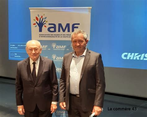 Association des maires Jean Proriol laisse la présidence à Bernard