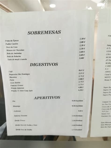 Menu Em Casa Dos Frangos Malvarosa Restaurante Alverca Do Ribatejo