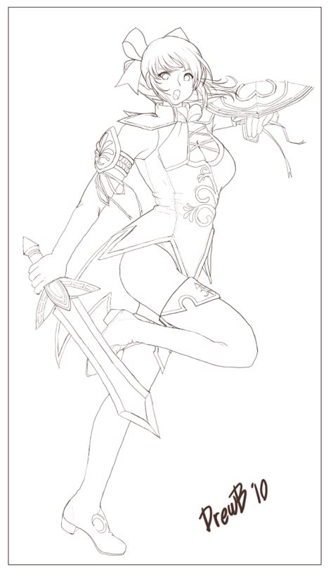 Cassandra Alexandra Lineart By Nekoampy On Deviantart