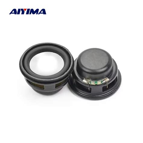 Aiyima Pcs Ohm W Mini Audio Speaker Mm Bass Multimedia Portable