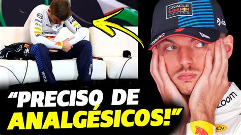 Verstappen Extremamente Cansado E Dores Ap S Segurar Norris Em