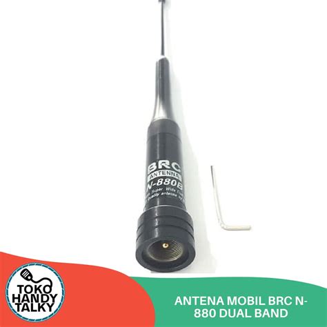 Jual ANTENNA BRC N 880 N880 N 880 HITAM BLACK ANTENA DUAL BAND MOBIL