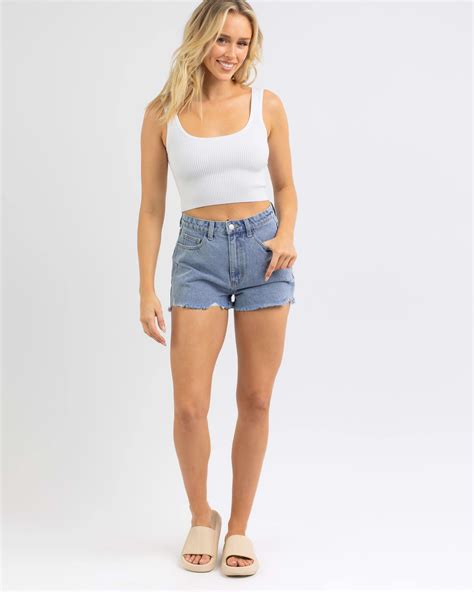 Shop Mooloola Basic Knit Top In White Fast Shipping And Easy Returns City Beach Australia