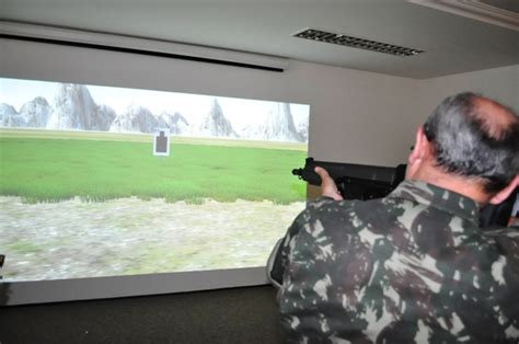 Ex Rcito Apresenta Simulador De Tiro Tecnologia Inteiramente Nacional