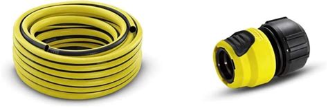 Jardin Con aquastop Jaune et Noir Kärcher 2 645 138 0 Tuyau PrimoFlex 1