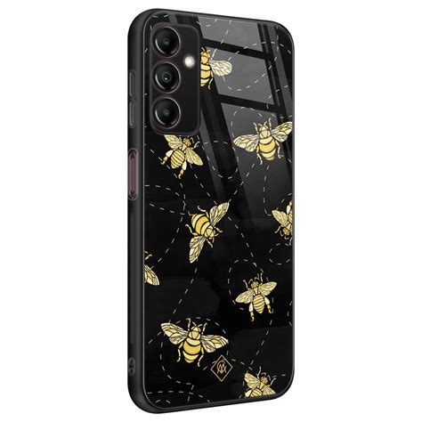 Casimoda Samsung Galaxy A14 Glazen Hardcase Bee Yourself Casimoda Nl