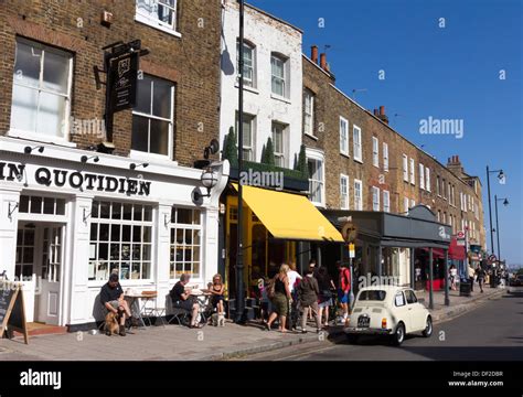 Highgate Village High Street North London Stock Photo Alamy