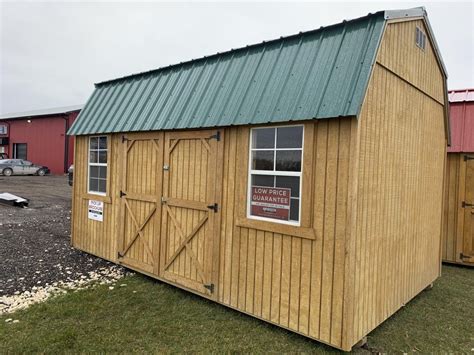 Side Lofted Barn Selkirk W Beautiful Sheds