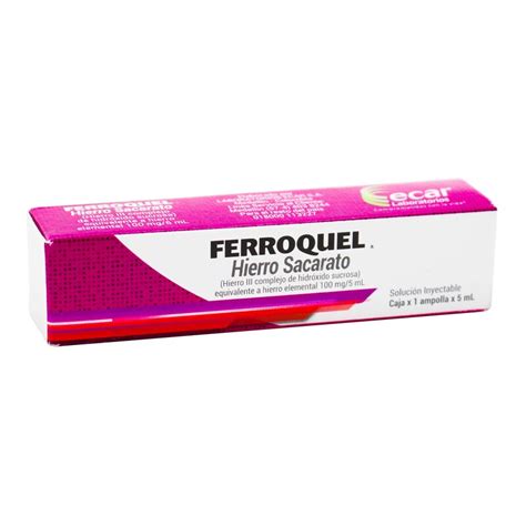 Ferroquel Ampolla Ml Farmaprime