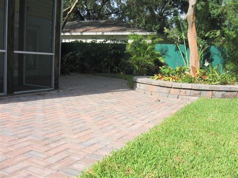 Thin Brick Pavers Over Concrete Patio - Patio Ideas