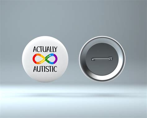 Actually Autistic Autism Awareness Svg Infinity Cut File Etsy