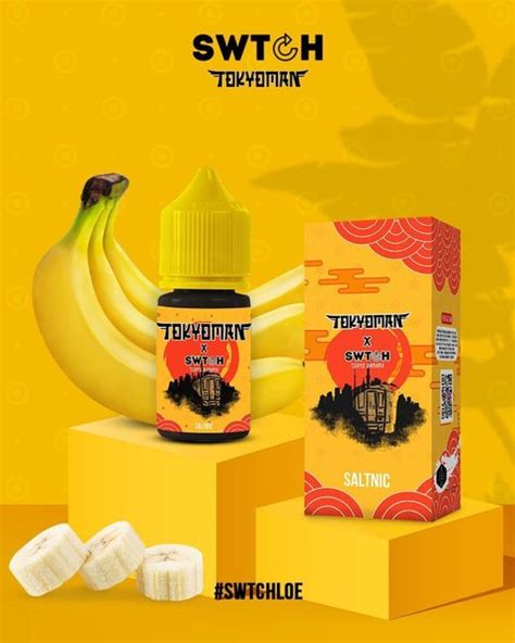 Jual Liquid Saltnic Tokyoman Tokyo Banana Salt Nic By Jvs Labz