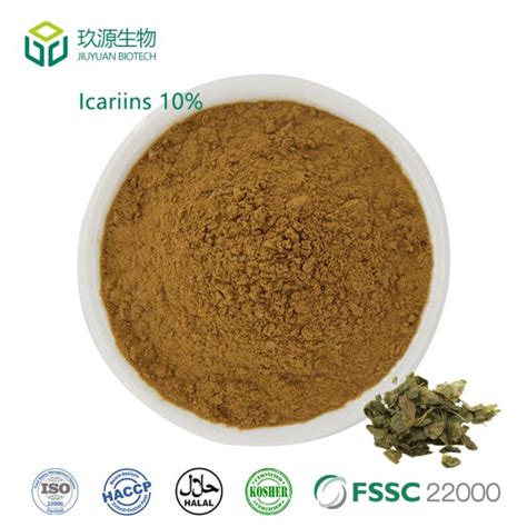 Premium Epimedium Extract Icariin Powder Available For Bulk Purchase