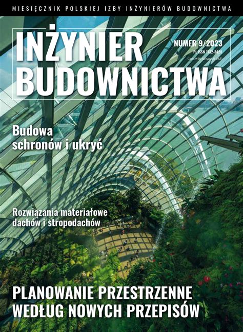 In Ynier Budownictwa Wersja Drukowana In Ynier Budownictwa