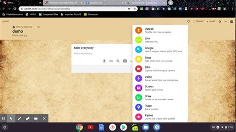 Padlet Demo Youtube