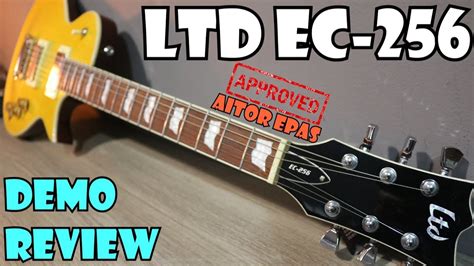 Ltd Ec 256 By Esp Demo Review Guitarra Calidad Precio Youtube