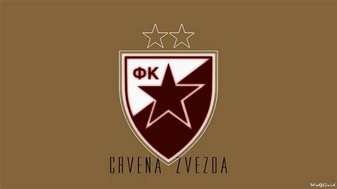 Free Download Hd Wallpaper Crest Crvena Zvezda Logo Soccer Sport