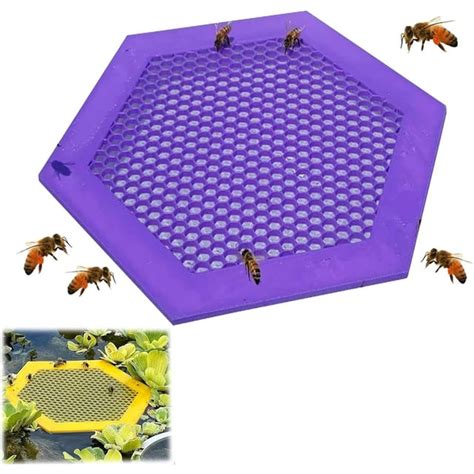 Printed Floating Bee Island Bee Insect Waterer Bee Waterer And