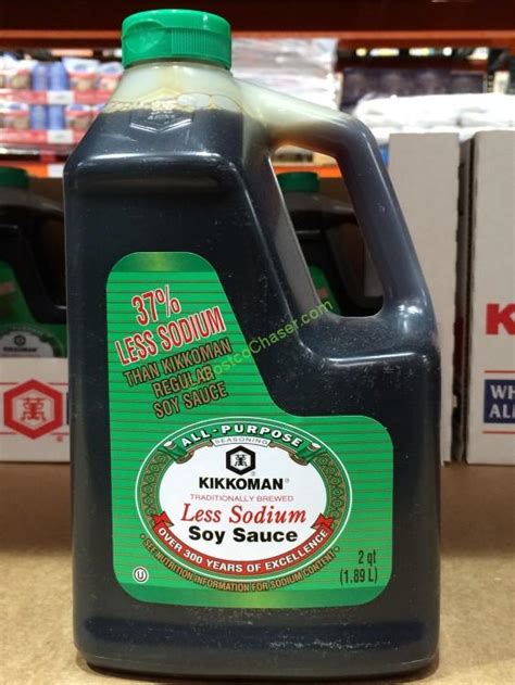 Kikkoman Low Sodium Soy Sauce 64 Ounces – CostcoChaser