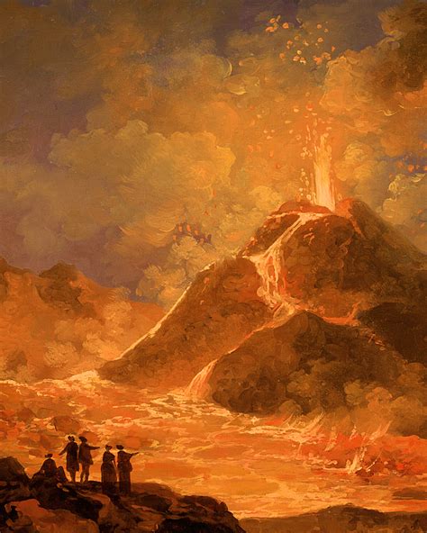 Gods and Foolish Grandeur: Eruption - paintings of Vesuvius by Pierre ...