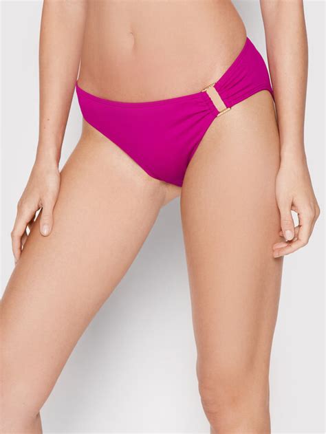 Lauren Ralph Lauren Bikini Unterteil Violett Modivo At