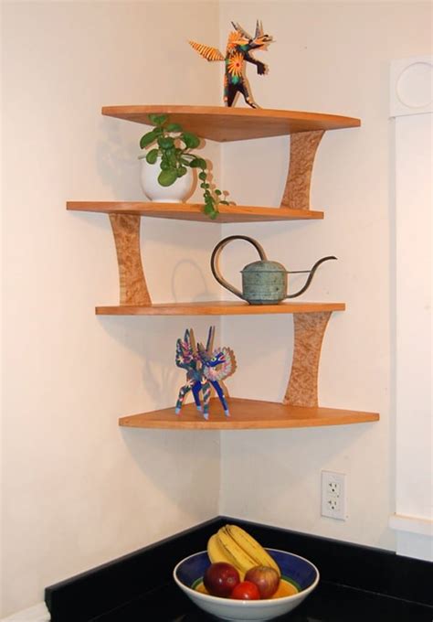 Fascinating Corner Shelves