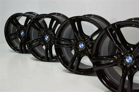 20″ Bmw M5 550i 535i 525i Wheels M343 Factory Oem Black Genuine Wheels