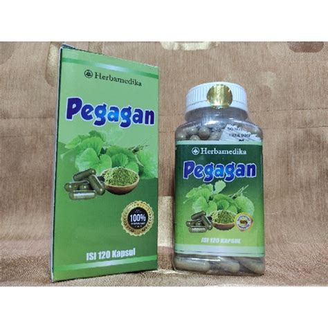 Jual Pegagan Herbamedika Isi 120 Kapsul Obat Herbal Peningkat Daya