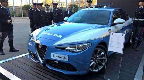 Alfa Romeo La Giulia Veloce Alla Polizia Di Stato News Automoto It