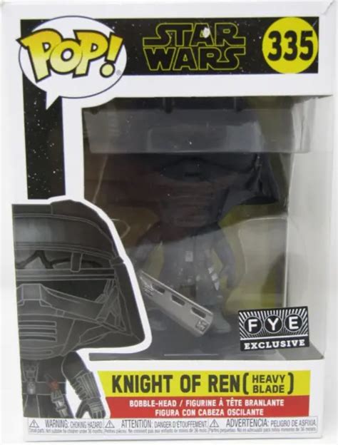 Funko Pop Star Wars Knight Of Ren Heavy Blade Fye Exclusif Eur