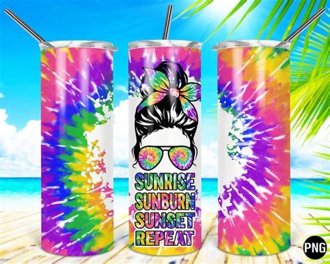 Home Living Tumblers Water Glasses Drink Barware Sunrise Sunburn