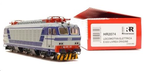 Locomotiva Hornby Rivarossi Hr E Fs Livrea Origine Grigio