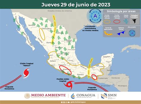 Onda Tropical Provocar Lluvias Fuertes En Estos Estados Hoy Jueves