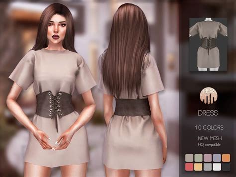 Busra Tr S Dress BD191 Sims 4 Clothing Sims 4 Sims