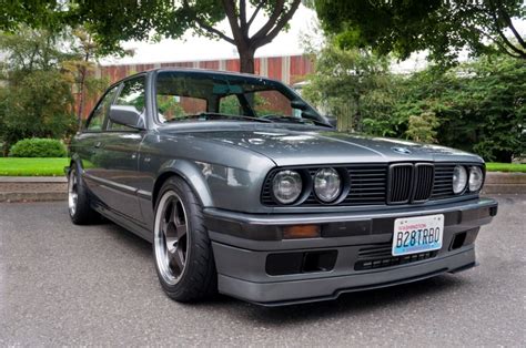 E30 Fs 87 Delphin Grey 325is Turbo Stroker Plastic Bumpers And Coilovers