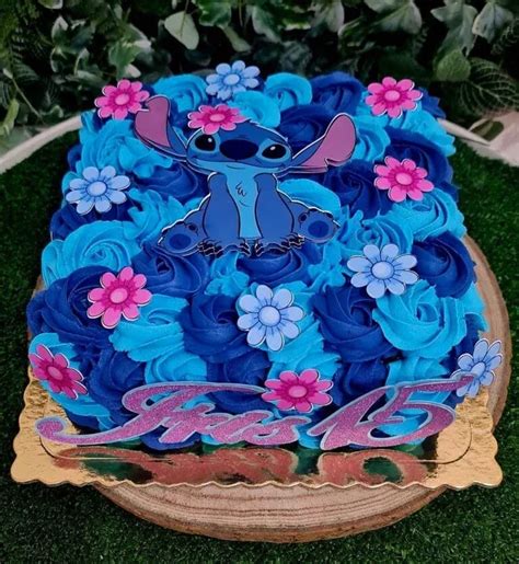 Op Es De Bolo Do Stitch Para Animar Sua Festa E Tutoriais