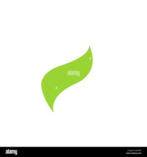 Leaf Graphic Design Template Vector Isolated Illustration Stock Vector