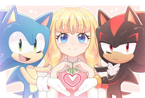 Sonic, Shadow, and Helen from Sonic X (art by Nabii) : r/SonicTheHedgehog