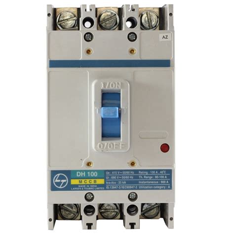 L T 100A Four Pole MCCB L T Molded Case Circuit Breaker In Sector 49