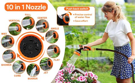 Ifxkb Expandable Hose Pipe For Garden Ft M Expanding Flexible