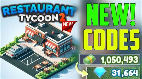 Update New ⚠️restaurant Tycoon 2 Codes 2024 Roblox Restaurant Tycoon