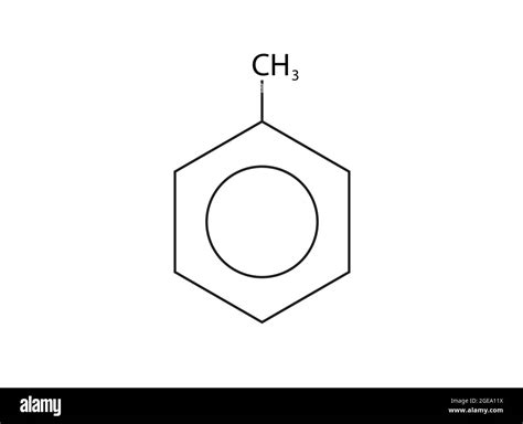 Chemical Structure Of Methylbenzene Anatomy Of Methylbenzene