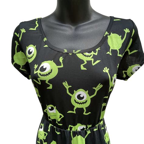 Disney Pixar Monsters Inc Short Sleeve Mike Wazowski Gem